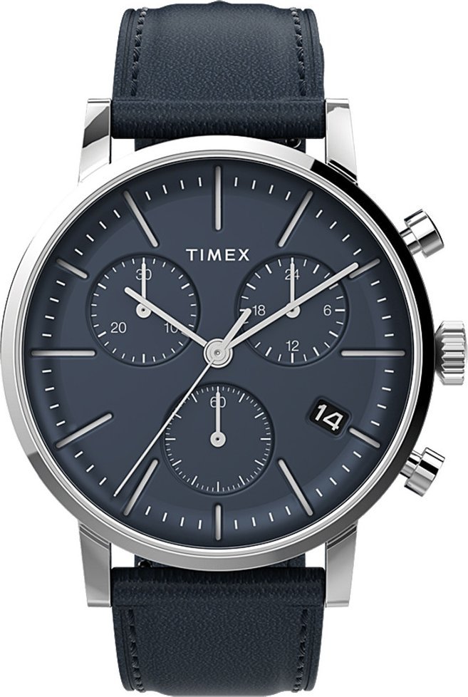Zegarek Timex Zegarek męski Timex TW2V36800 niebieski