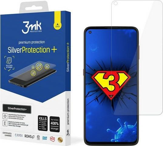 3MK 3MK Silver Protect+ Motorola Moto G9 Plus, Folia Antymikrobowa montowana na mokro