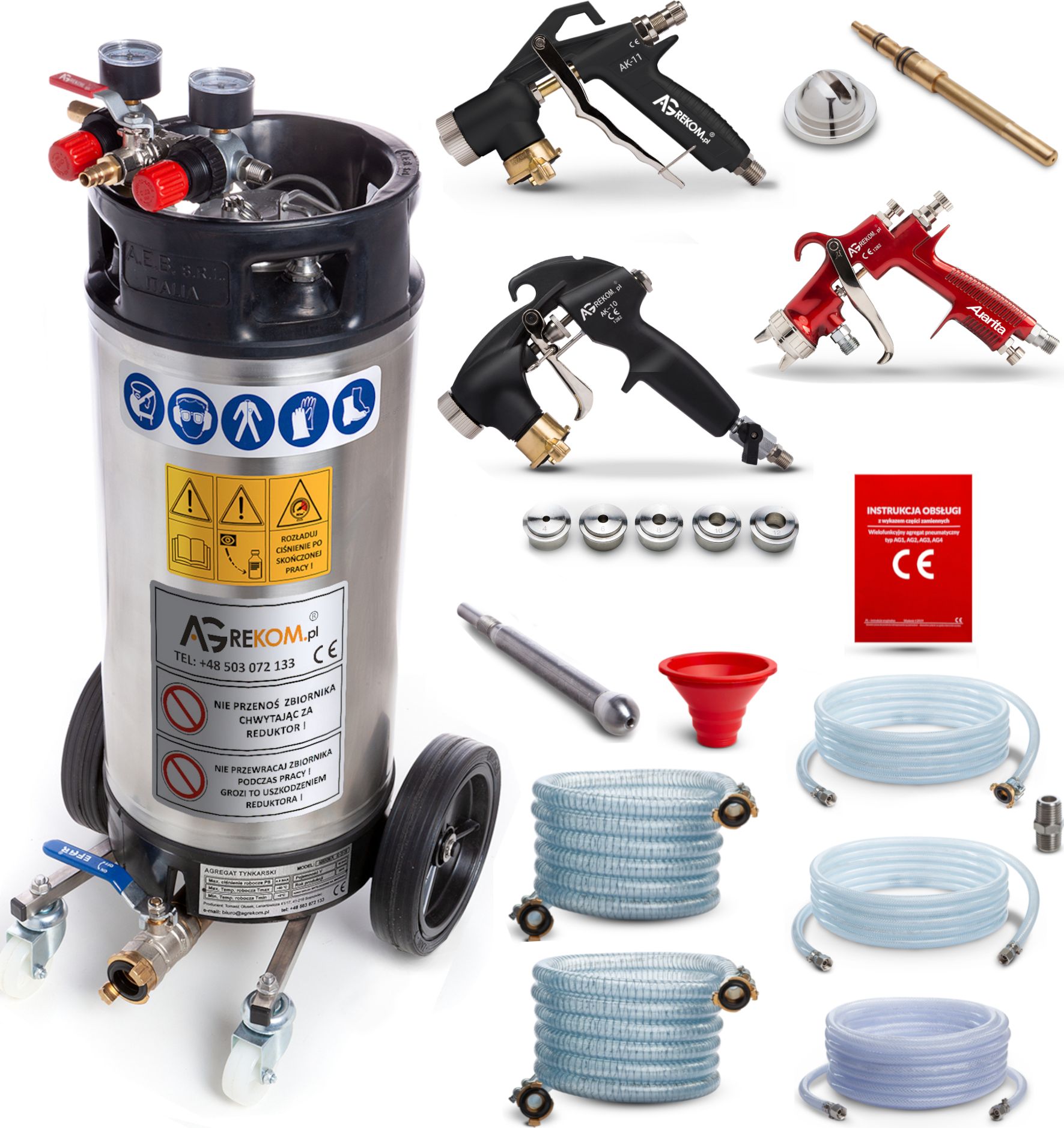 AGREKOM Pistolet tynkarski