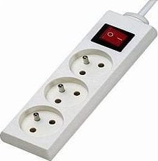 Konnoc DX-3FS 2m trojzásuvka s vypínačem