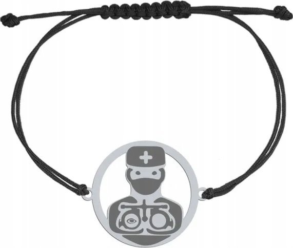 Radziszewska Jewellery Bransoletka Srebrna Okulista GRAWER GRATIS