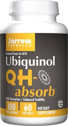 JARROW FORMULAS Jarrow Formulas - Ubichinol QH-absorb, 100mg, 60 kapsułek miękkich