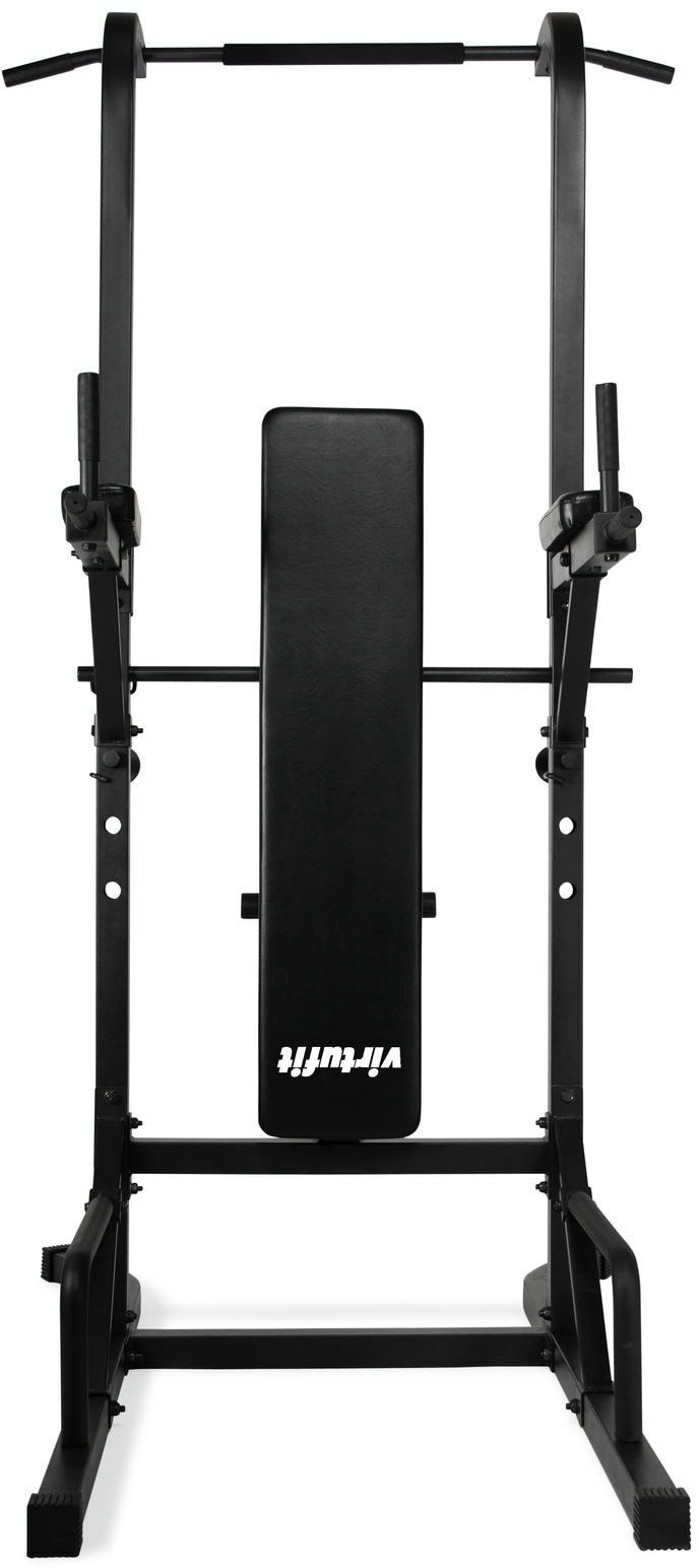 Virtufit PORĘCZ WIELOFUNKCYJNA POWER TOWER DELUXE Z ŁAWKĄ