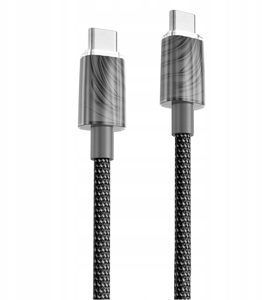 Proove kabel Spectral USB-C - USB-C 1m 3A szary