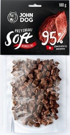 John Dog Koreczki z wołowina szwajcarska 95% 180g