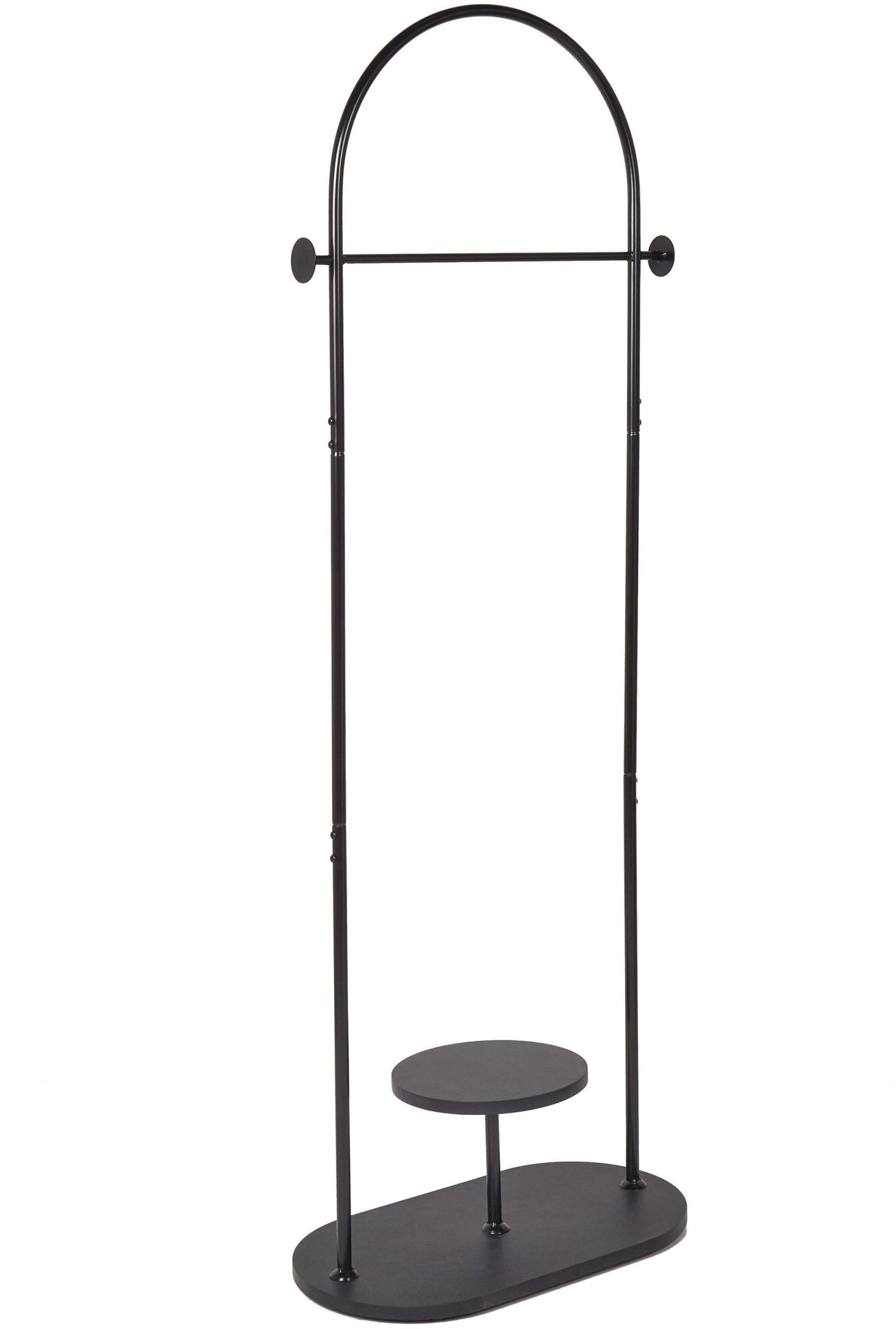 Wieszak na ubrania HARDIN Czarny