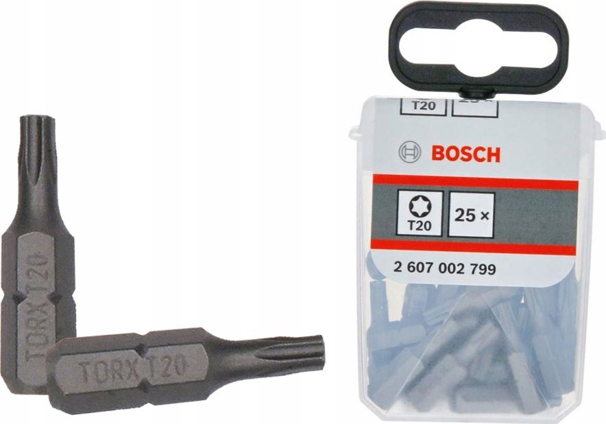 Bosch Końcówka Wkręcająca EXH T20 x 25mm 25 sztuk (2607002799)