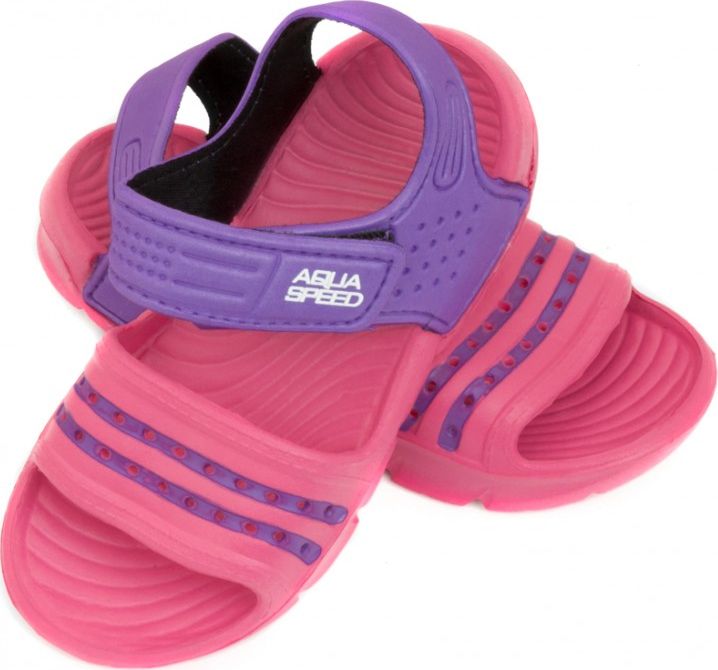 Aqua-Speed Klapki basenowe Noli Różowe r. 29