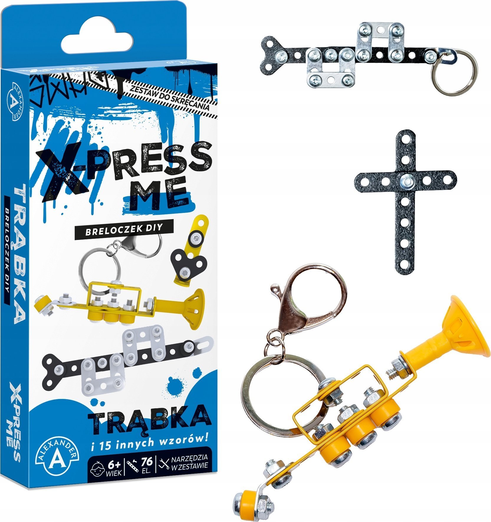 Alexander BRELOK DO SKREC MET TRABKA 15WZOR 8X2X18 ALX PUD