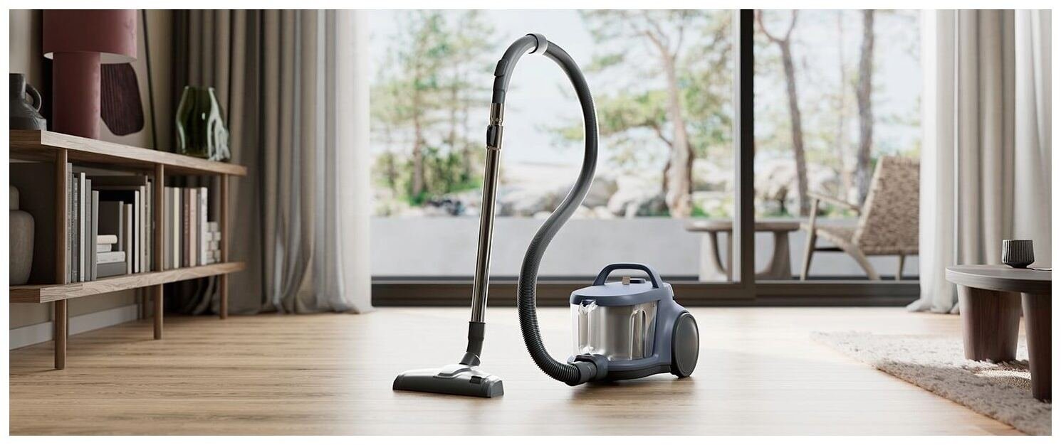 Electrolux EL51C1LDB 2 l Bęben próżniowy Suchy 850 W Bez worka