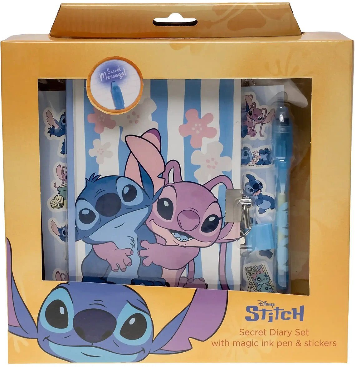 STITCH, Secret Diary w/magic ink pen, gift box