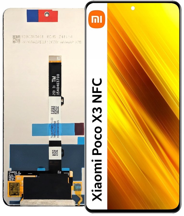 Wyświetlacz do Xiaomi Poco X3 NFC Ekran Lcd M2007J20CG M2007J20CT (5904858346226)