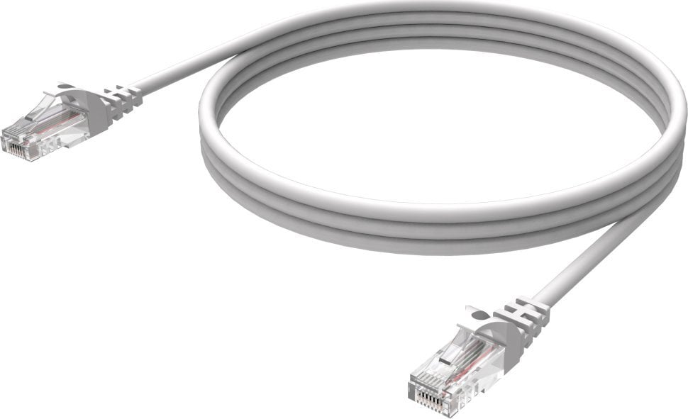 Vision VISION Professional installationstaugliches Ethernet-Netzwerkkabel - 30 JAHRE GARANTIE - RJ-45 (M) zu RJ-45 (M) - UTP - CAT 6 - 250 MHz - 24 AW