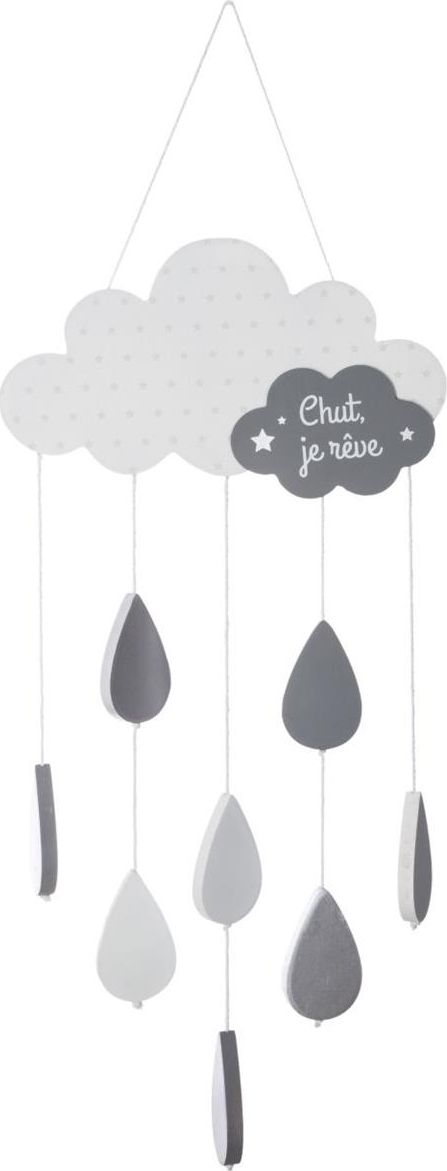 Atmosphera Ozdobna zawieszka dla dziecka Grey Cloud