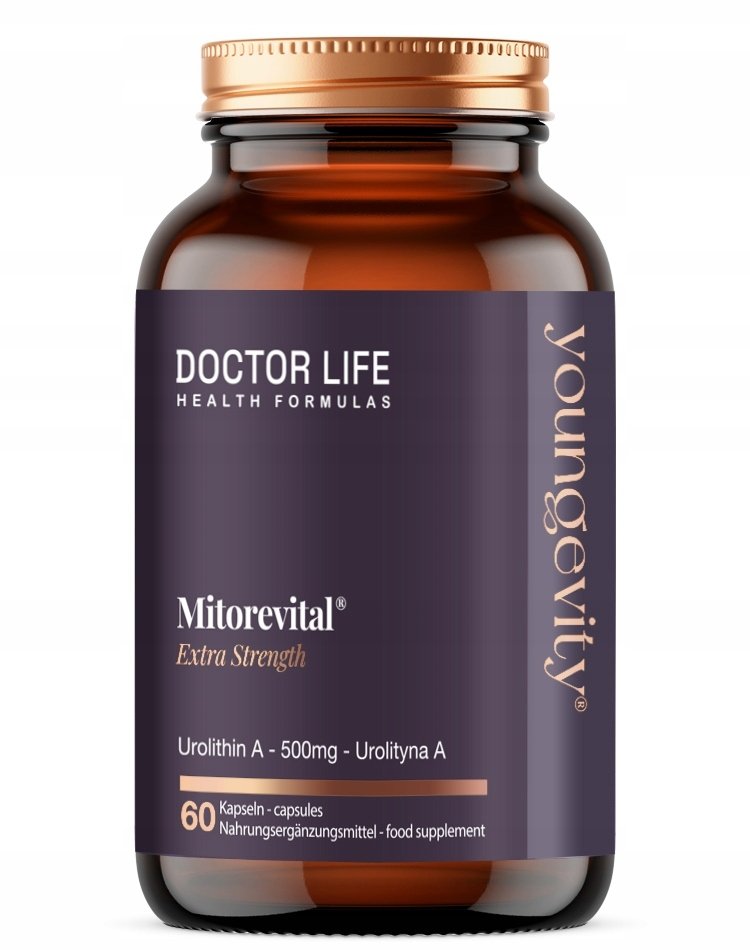 DOCTOR LIFE_Mitorevital Extra Strenght suplement diety 60 kapsułek