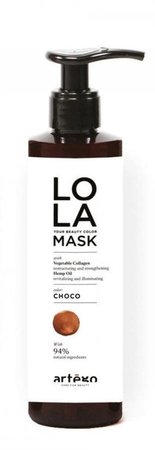 Artego Artego LOLA Your beauty color Maska odświeżająca kolor włosów Choco, 200ml