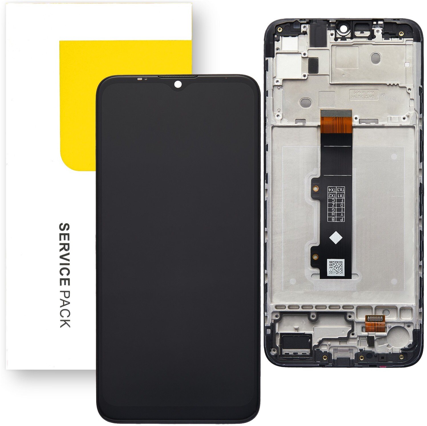 Wyświetlacz do Motorola Moto E20 LCD XT2155 Ekran Ramka Oryginał Mobilepart
