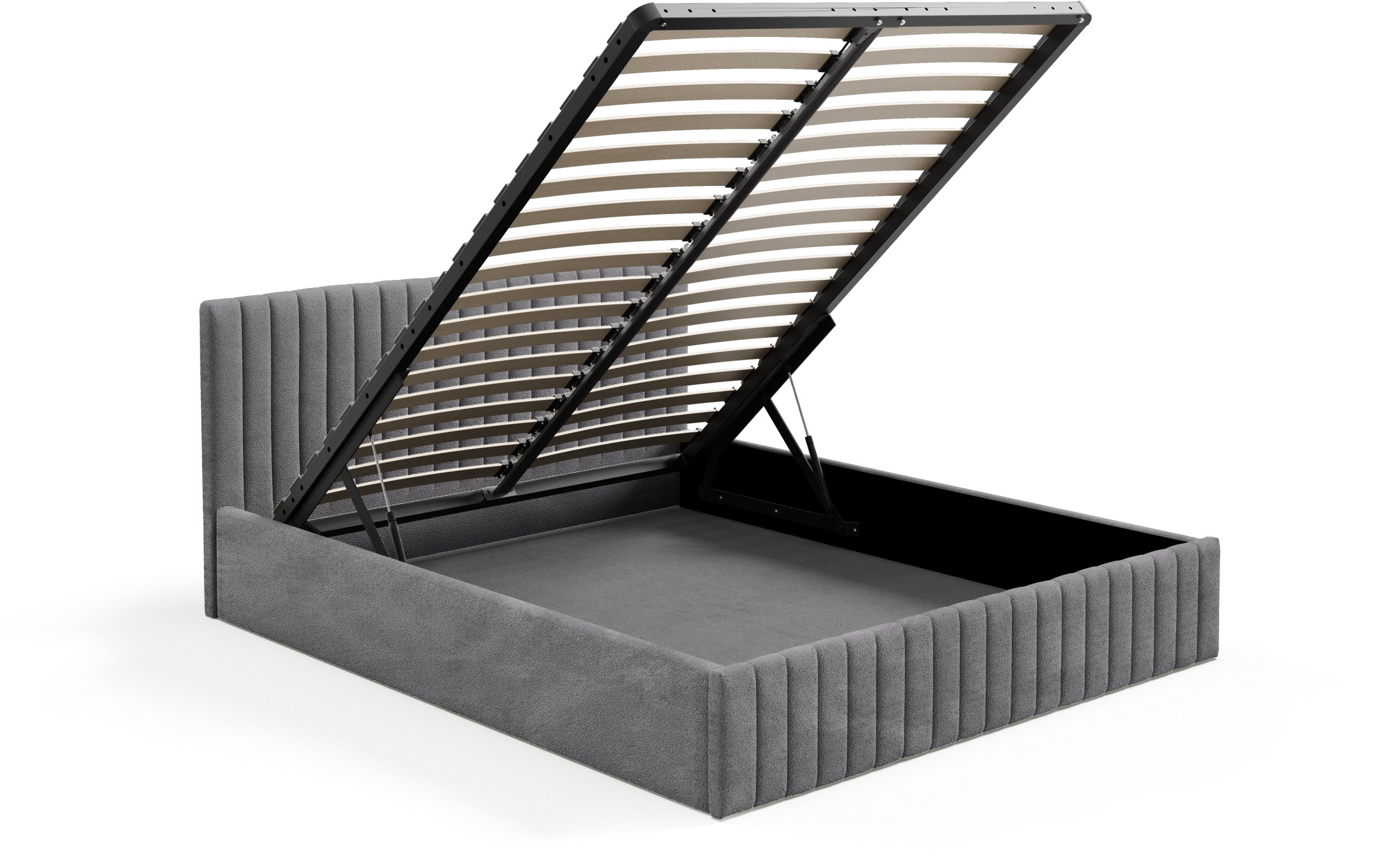 ŁÓŻKO SOLA 160X200 stelaż metalowy , POJEMNIK , BOUCLE , BUKLA quelle 92