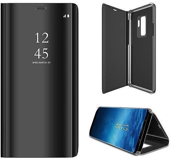 Mocco Clear View Cover Case For Samsung A305 Galaxy A30 Black