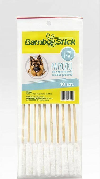 Totobi Bamboostick Patyczki Do Uszu l/XL 10szt..