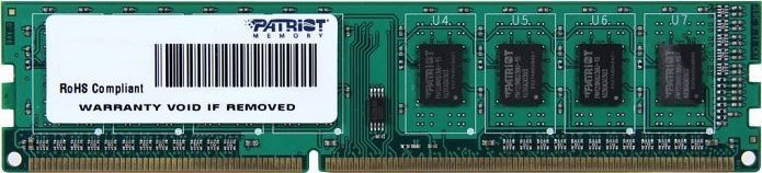 Pamięć Patriot Signature, DDR3L, 4 GB, 1600MHz, CL11 (PSD34G1600L81)
