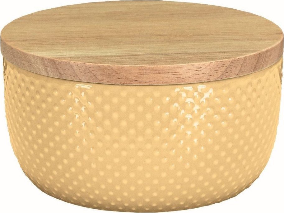 Kleine Wolke Dotty Pojemnik żółty