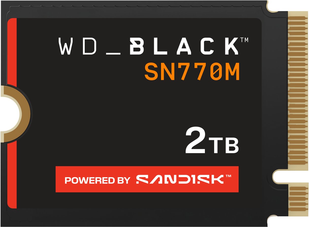 Dysk SSD SanDisk SN770M 2TB M.2 2230 PCI-E x4 Gen4 NVMe (WDBDNH0020BBK-WRSN)