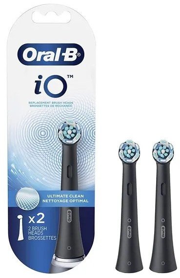 Końcówka Braun Oral-B iO Ultimate Clean Black 2szt. (RBCB-2)