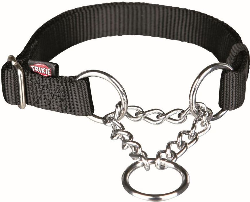 Trixie DŁAWIK NA TAŚMIE 45-70cm/25mm CZARNY