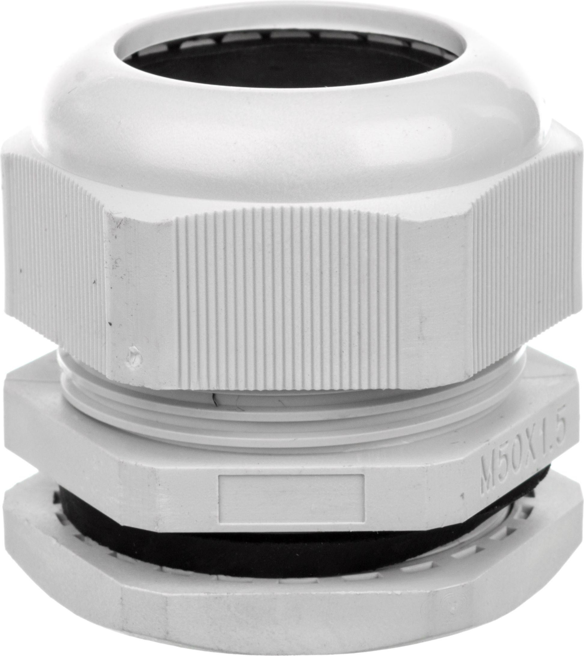 EM Group Dławnica kablowa M50x1,5 IP68 poliamidowa jasnoszara (EM4750M)