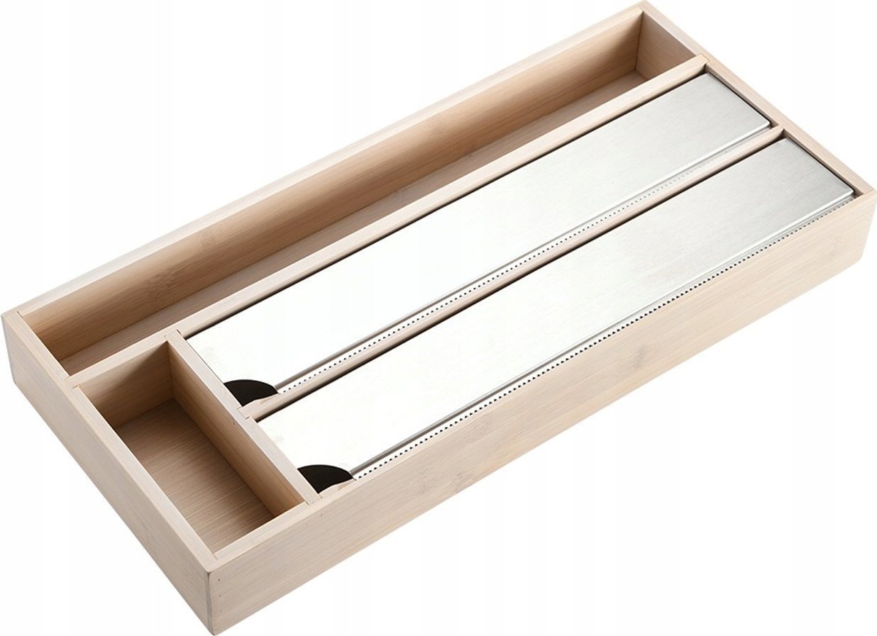 Kesper Dyspenser do folii spożywczej i papieru, bambus, 42 x 19 cm