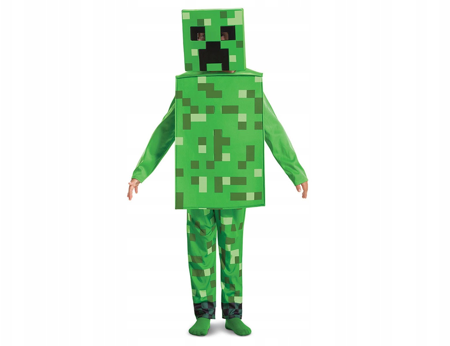Strój Creeper Fancy - Minecraft (licencja) XS