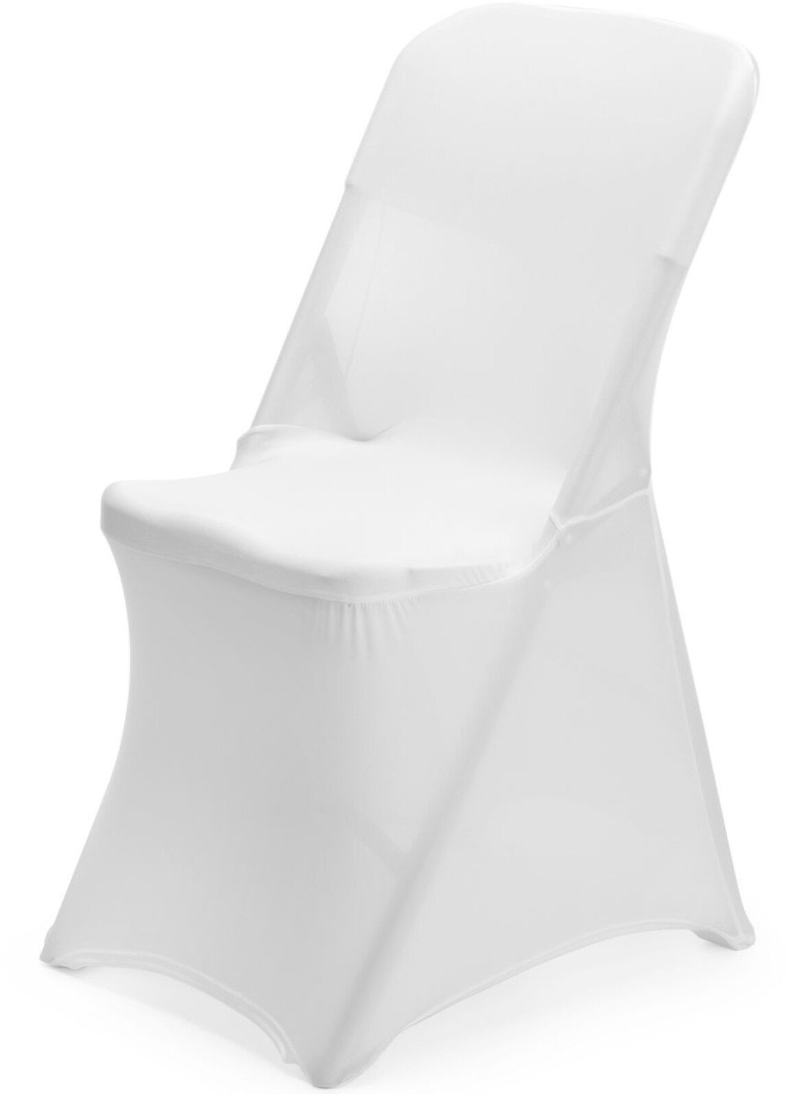Hendi Pokrowiec na krzesło cateringowe bez prasowania - biały
