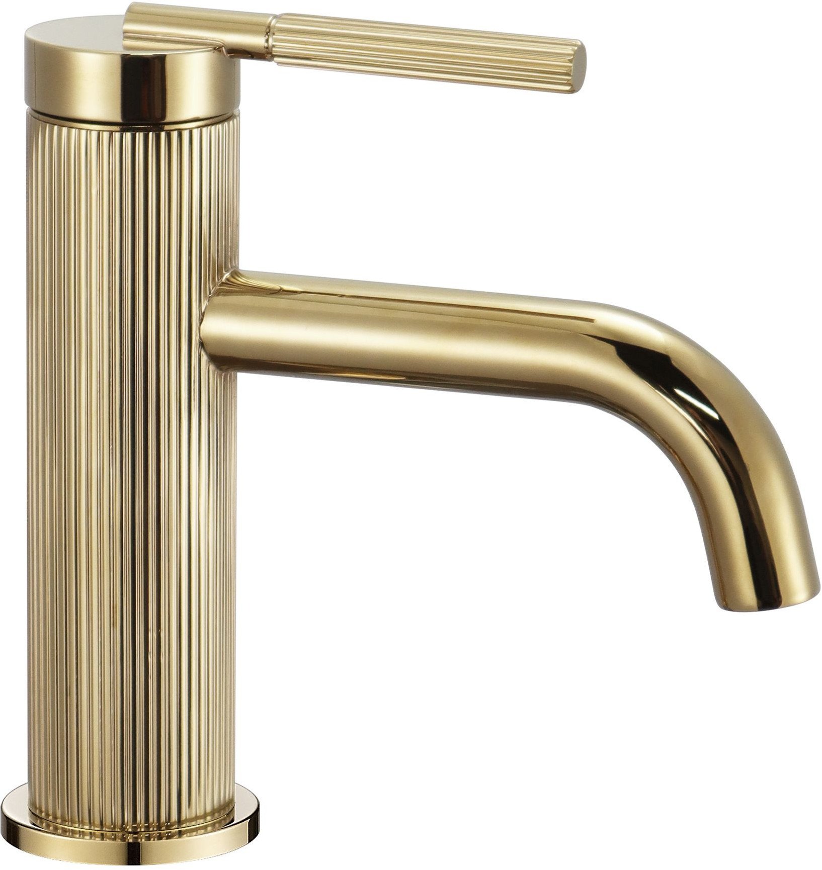 Bateria Umywalkowa REA Argon Złota Niska