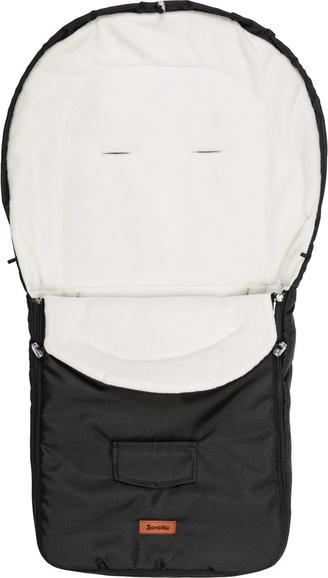 Sensillo Śpiworek - Polar Black, do wózka, 95x40cm (SILLO-803)