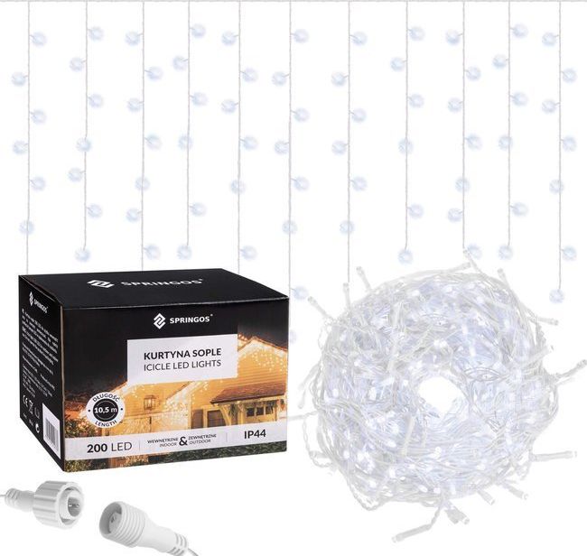 Springos LED białe zimne