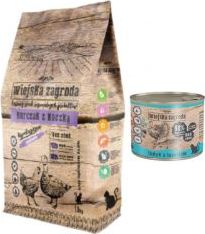 Wiejska Zagroda Karma sucha dla kota Kurczak z kaczką (dorosły) 1,6kg