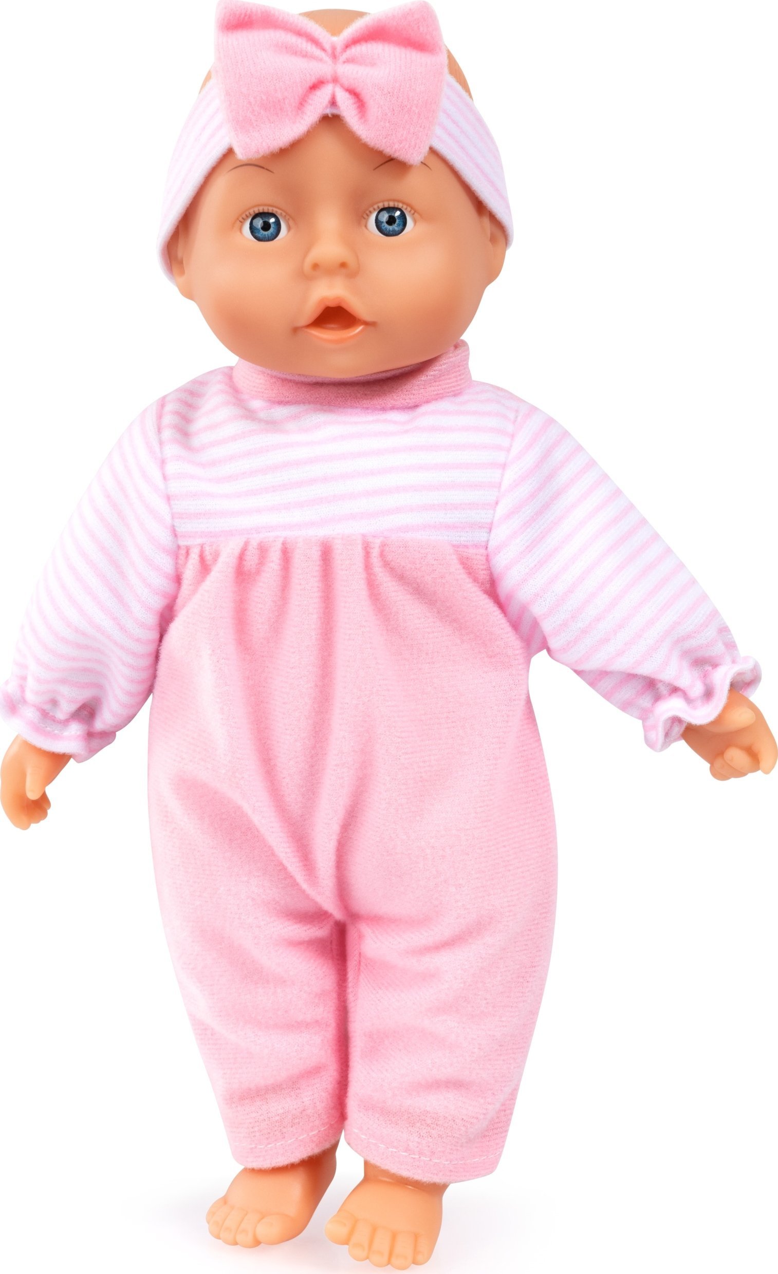 BAYER Lalka bobas 28cm+nosidełko 92866AR 18439