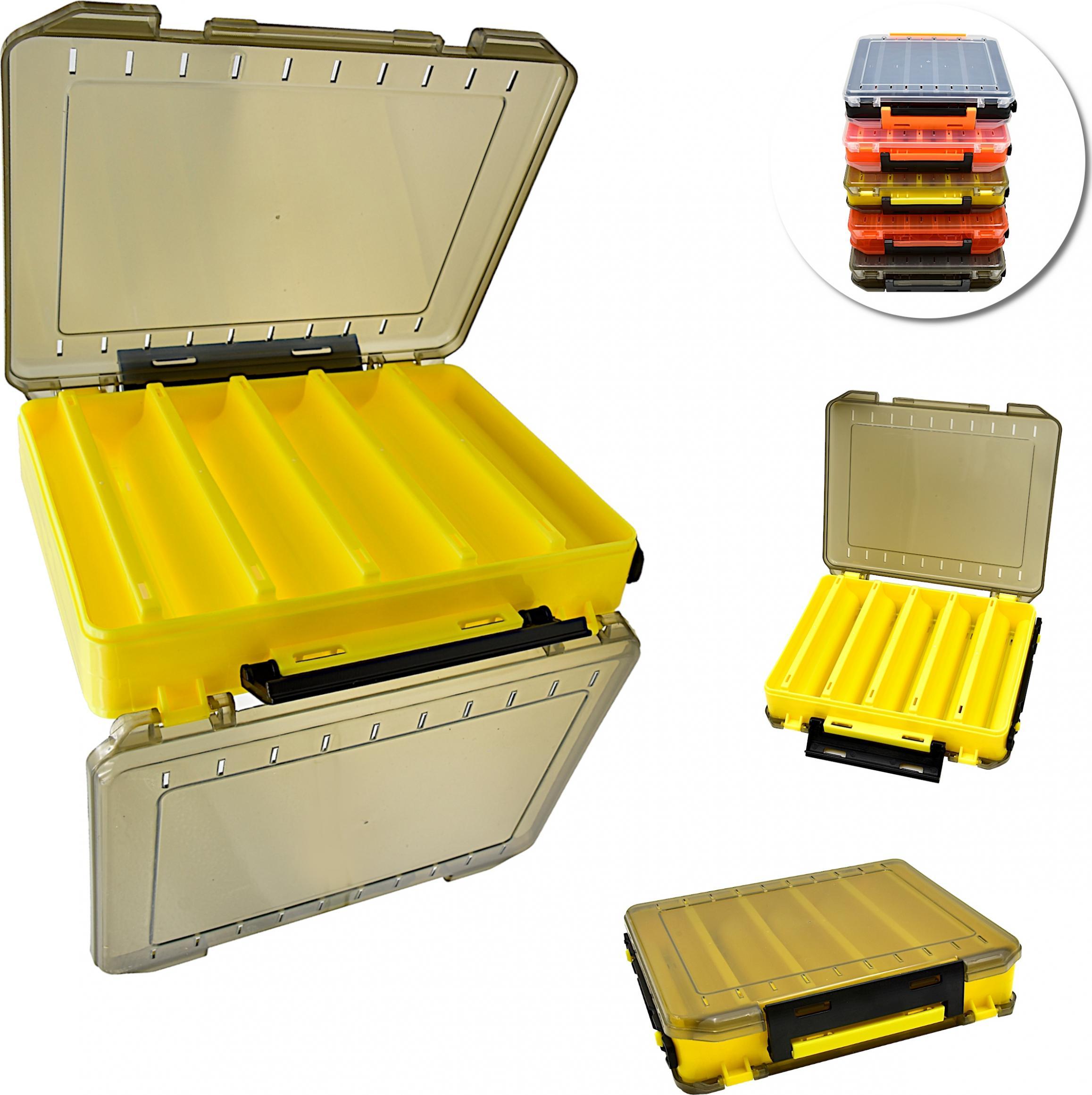 MF POJEMNIK Pudełko WĘDKARSKIE Dwustronne NA PRZYNĘTY