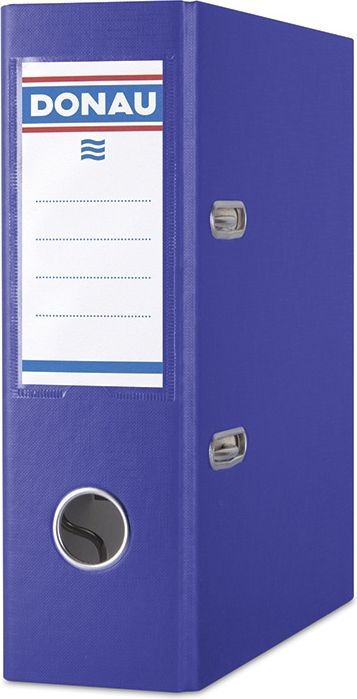 Segregator Donau Master dźwigniowy A5 75mm granatowy (DONA0700)