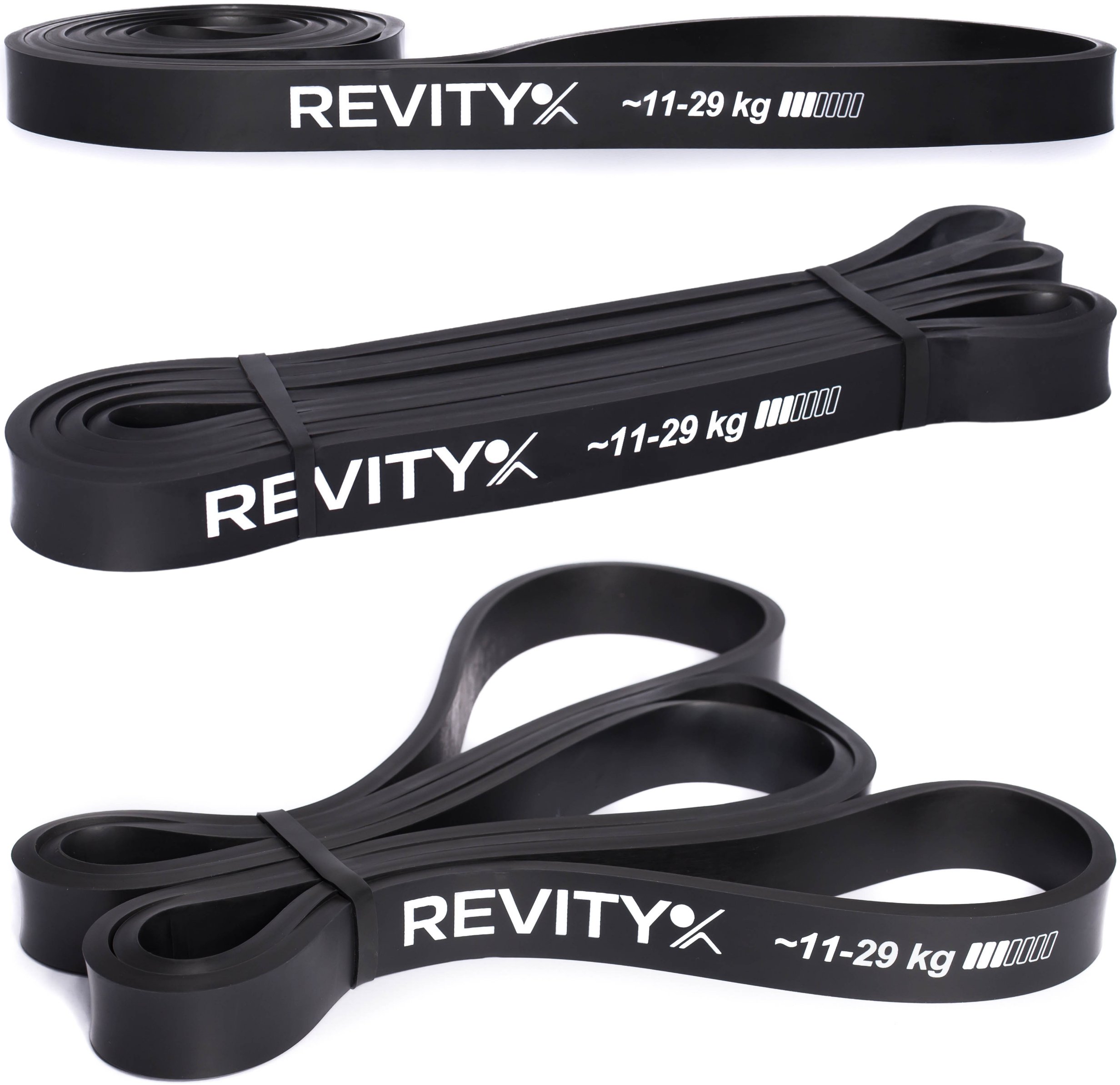 Revity Guma do ćwiczeń oporowa Power Band 1 szt. 11-29 kg