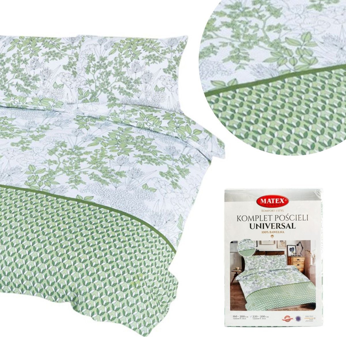 Multitex Pościel 160 x 200 Bawełniana UNIVERSAL MATEX 4