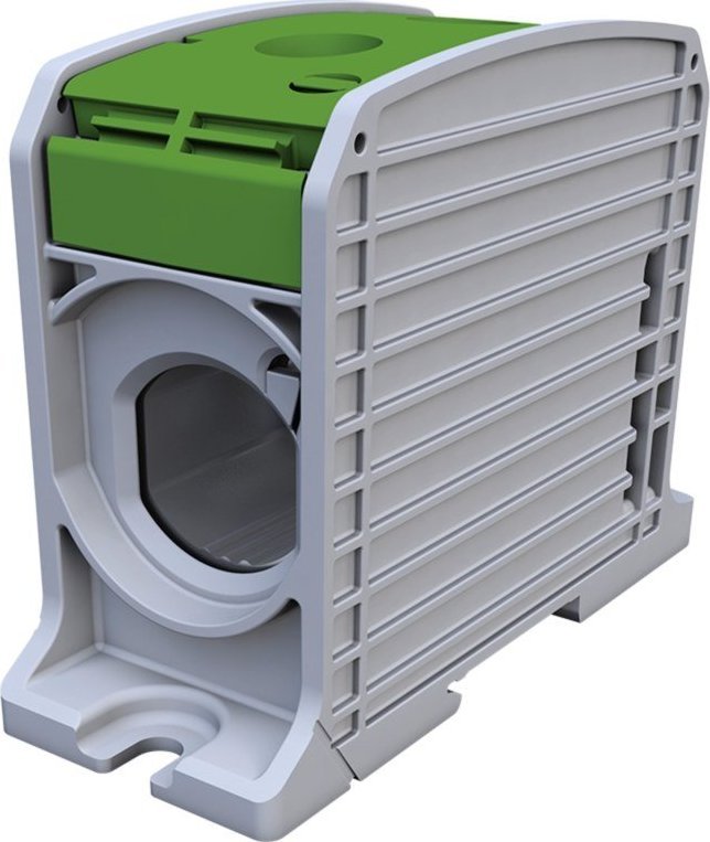 Simet Złączka szynowa gwintowa Al/Cu STB 300 (87910) SIMBLOCK zielony 81301005