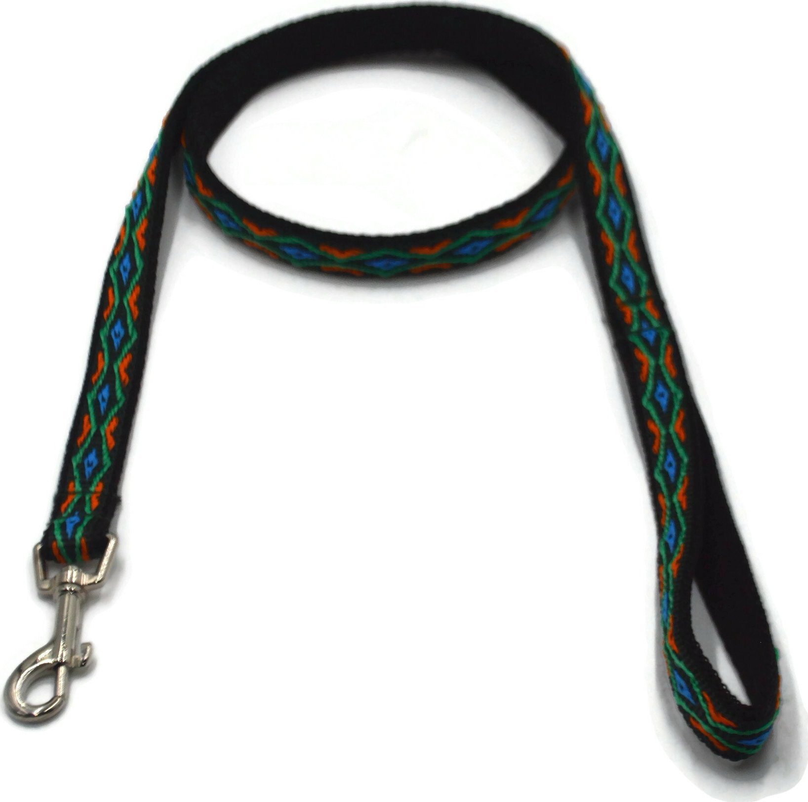 Alizoo Podwójna smycz dla psa romb 20mm/130cm - ALIZOO