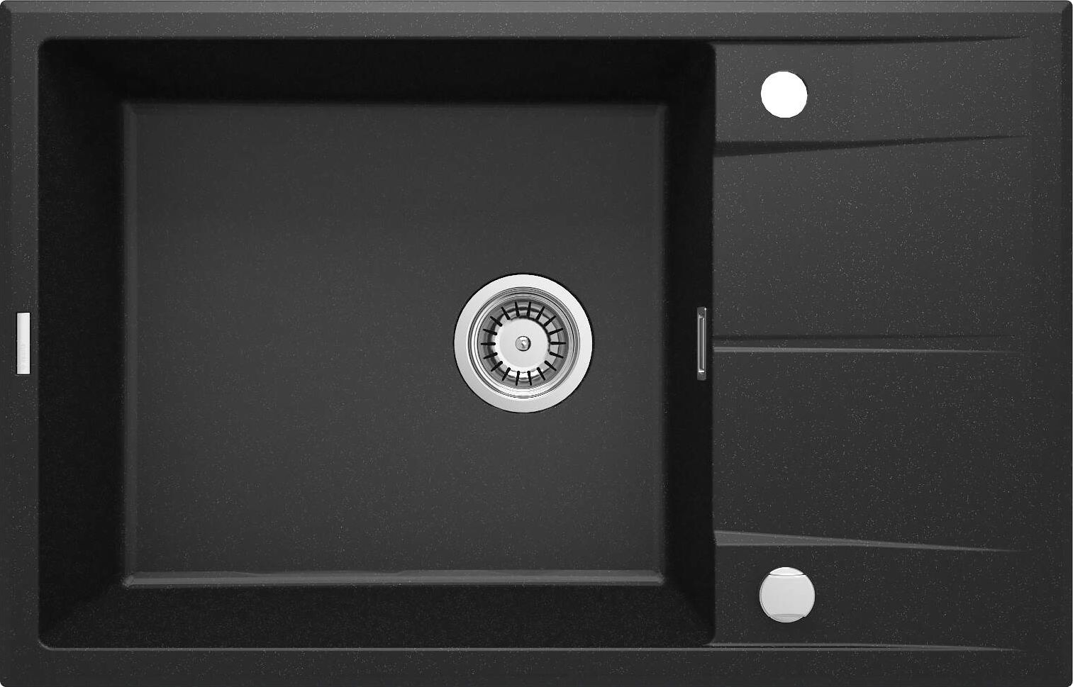 Zlewozmywak Deante Eridan granitowy 1-komorowy z ociekaczem