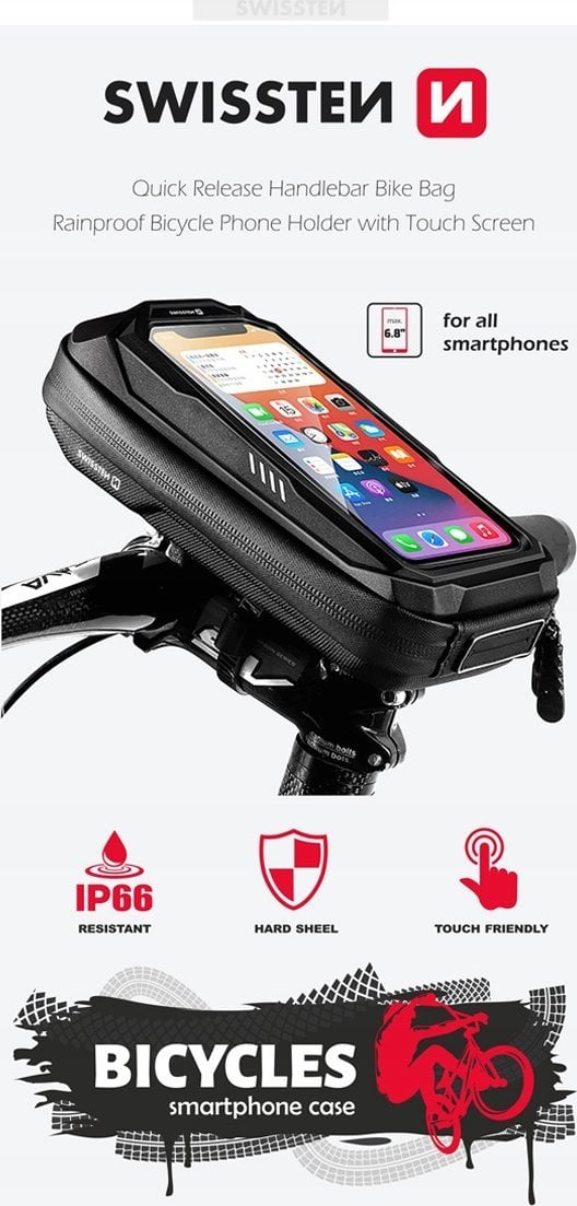 Swissten Waterproof Bike Holder 4