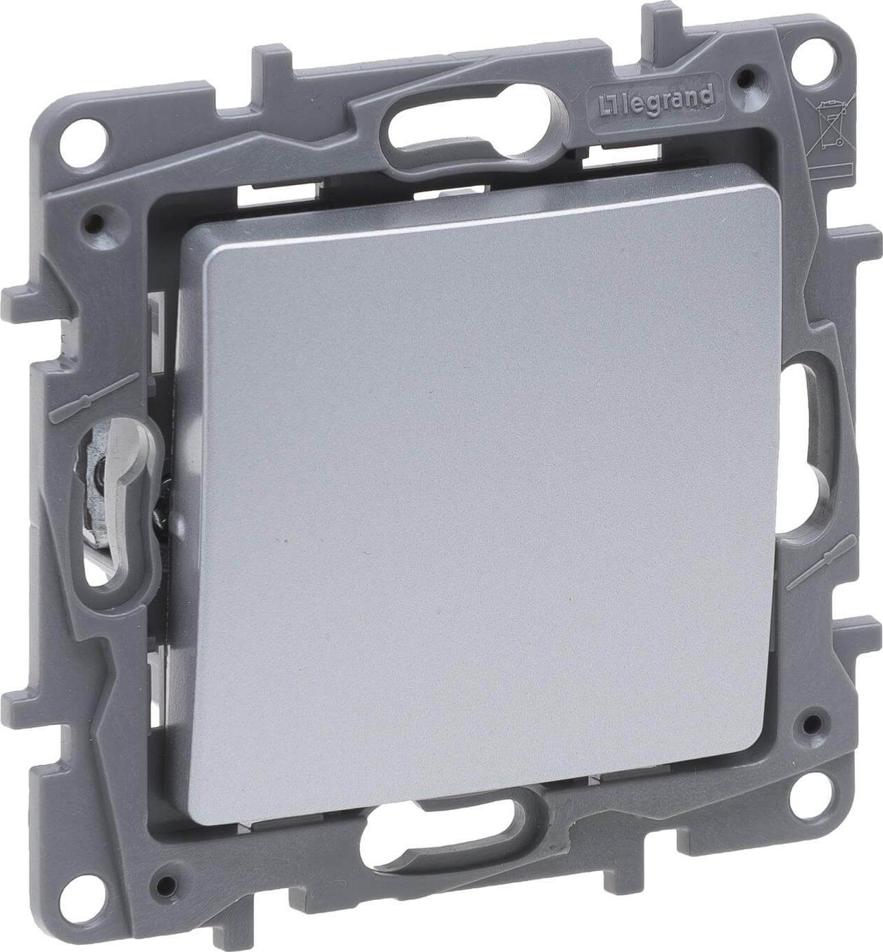 Legrand Niloe Selection Łącznik krzyżowy 10AX aluminium 762104