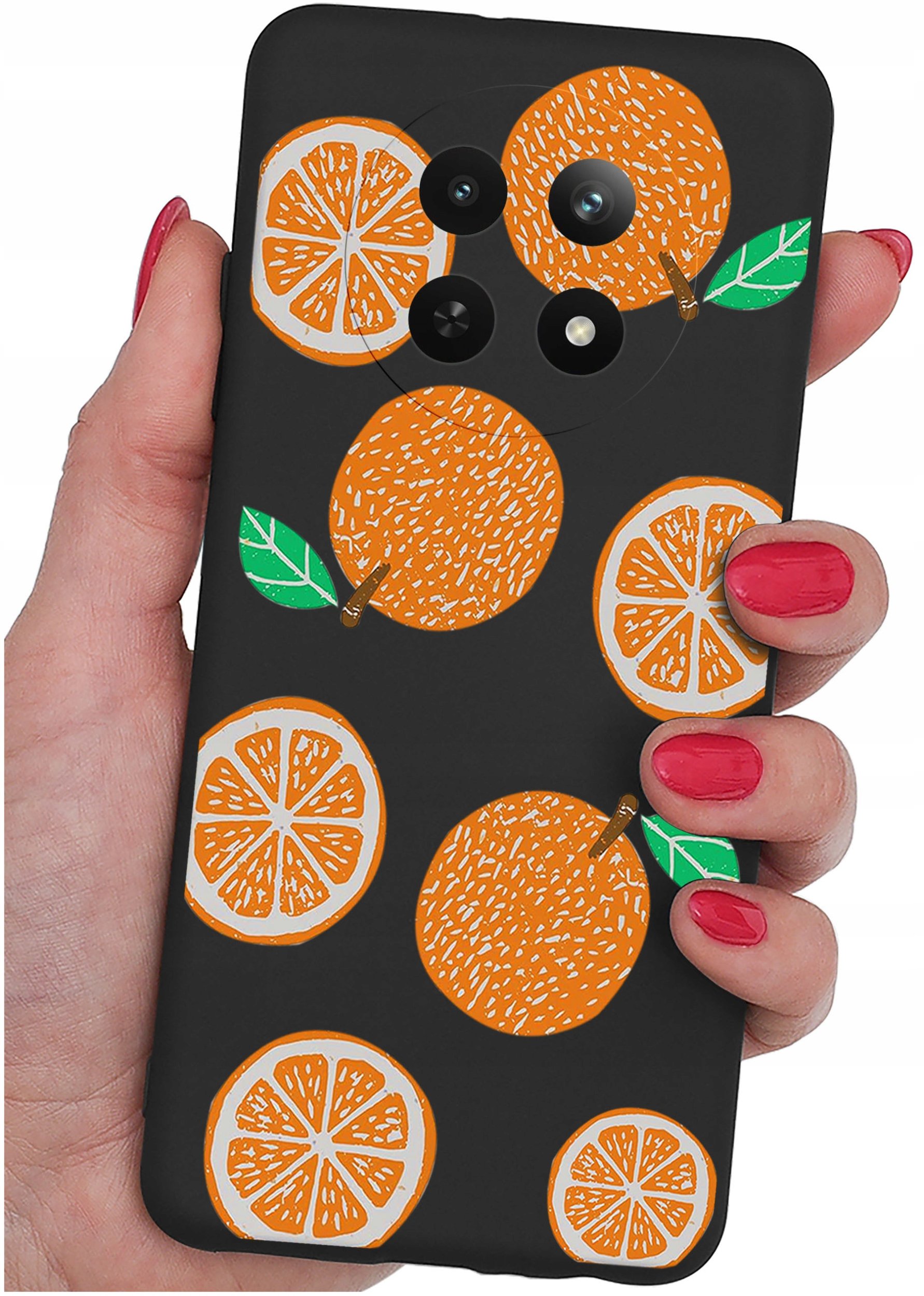 Etui do Realme 12 5G | 12x 5G WZORY |SILIKONOWE MATT CASE + SZKŁO 9H