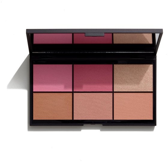 Gosh, Mix & Match, Multi-use, Face Palette, 001, 6 Shades, 16 g For Women