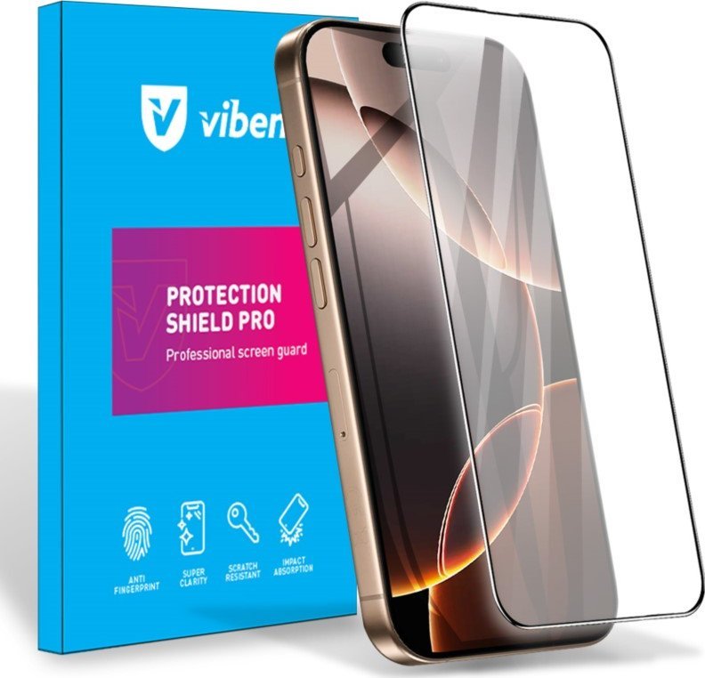 Viben VIBEN Szkło hartowane ochronne iPhone 16 Pro